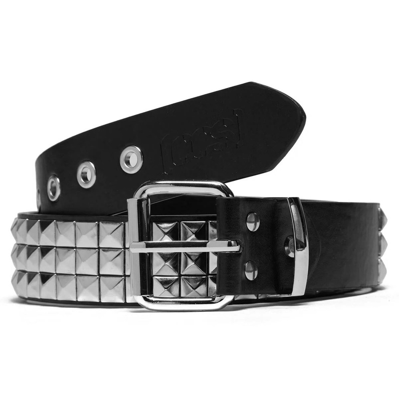 CCS Pyramid Studded Belt – 3 Row – Black