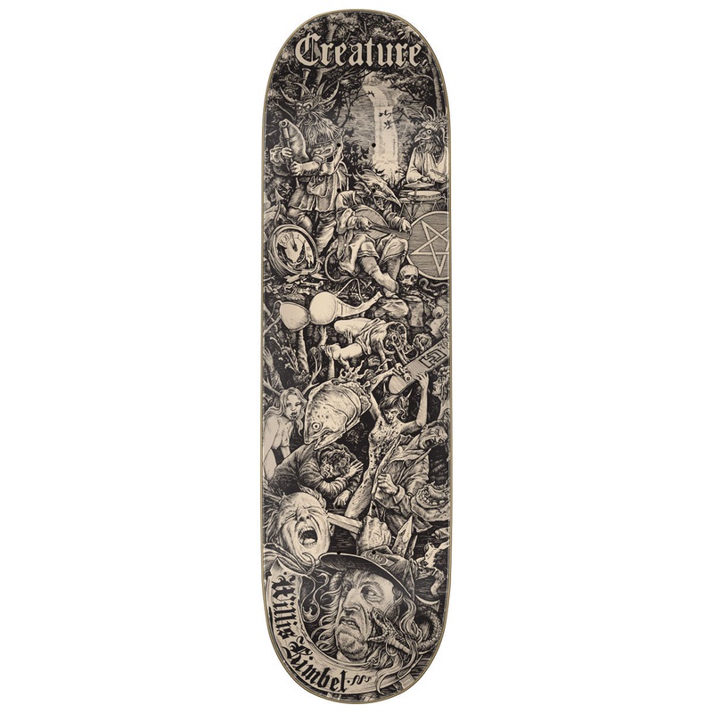 Creature Kimbel The Lore VX Skateboard Deck – 8.80