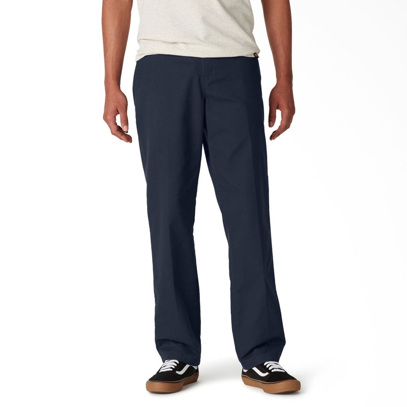 Dickies Slim Straight Twill Skate Pants – Dark Navy 2025