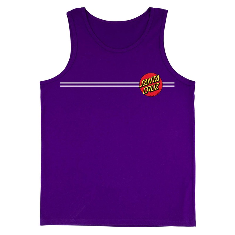 Santa Cruz Classic Dot Tank Top – Purple