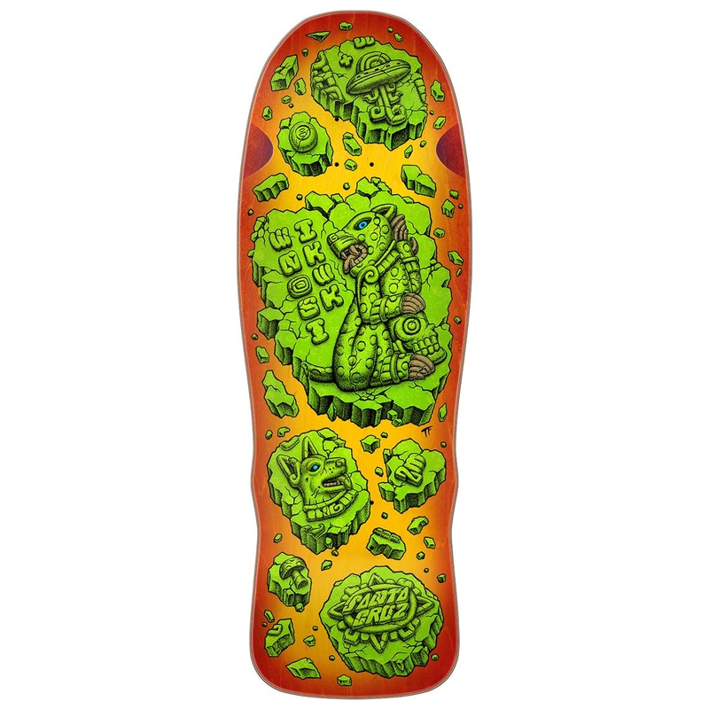 Santa Cruz Winkowski Jaguar Shaped Skateboard Deck – 10.35