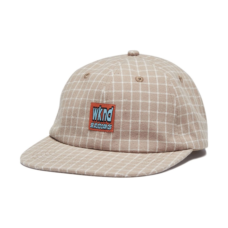 WKND RR Hat – Beige Check