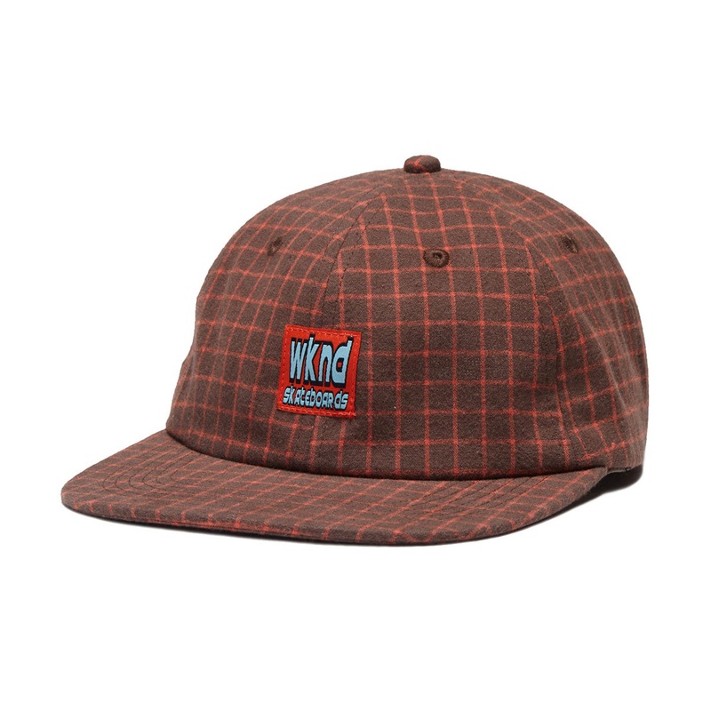 WKND RR Hat – Brown Check