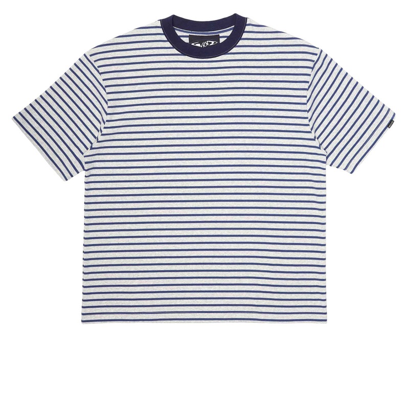 WKND Stripe T-Shirt – Heather And Navy