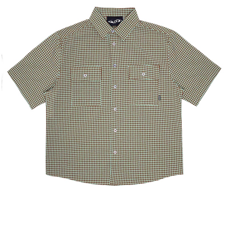 WKND Wilson Shirt – Teal/Brown