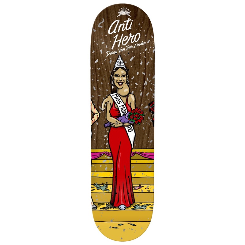 Anti-Hero Miss Corporate Greed Daan Skateboard Deck – 8.50
