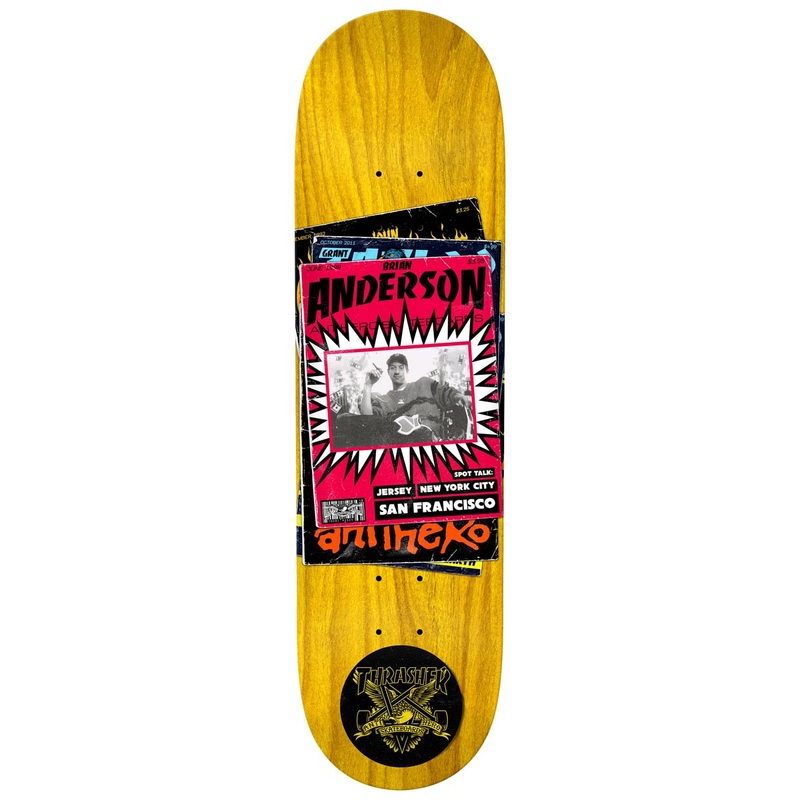 Anti-Hero x Thrasher B.A. Skateboard Deck – 9.00