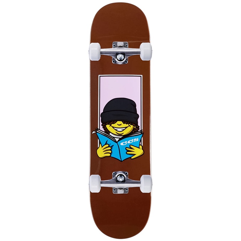 CCS Catalog Kid Skateboard Complete – Brown – 8.375