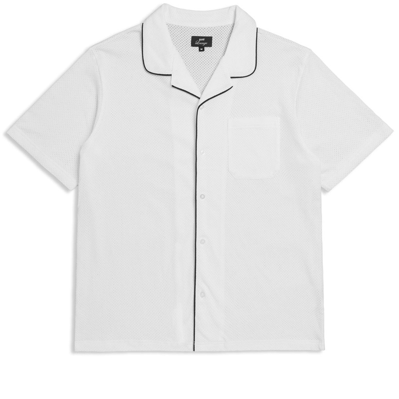 CCS Lounge Mesh Shirt – White