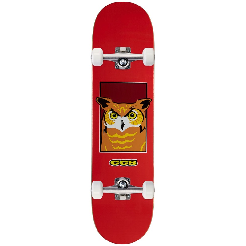 CCS Odd Birds Owl Skateboard Complete – 8.125