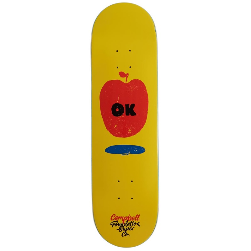 Foundation Campbell Ok Skateboard Deck – 8.38