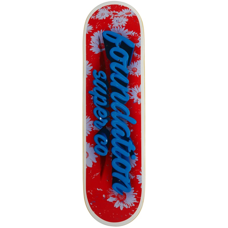 Foundation F 3D Skateboard Deck – 8.38