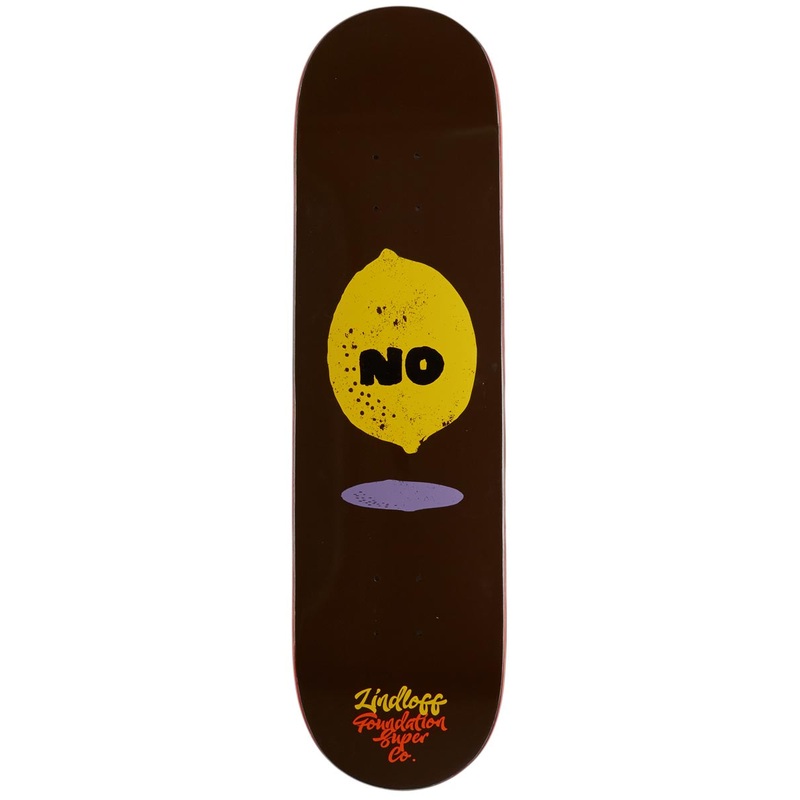 Foundation Lindloff No Skateboard Deck – 8.25