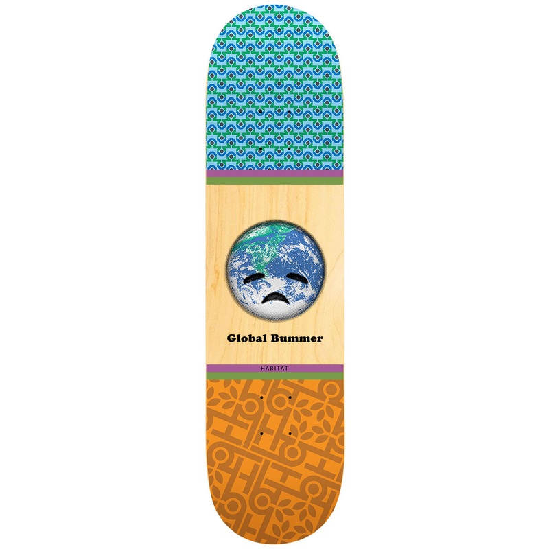 Habitat Global Bummer Skateboard Deck – 8.375