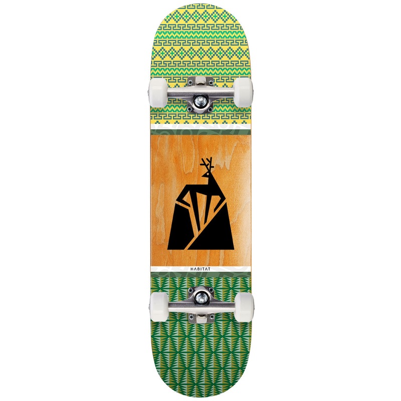 Habitat Quartus Deer Skateboard Complete – 8.375