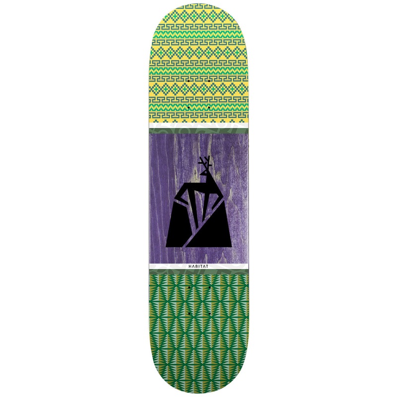 Habitat Quartus Deer Skateboard Deck – 8.375