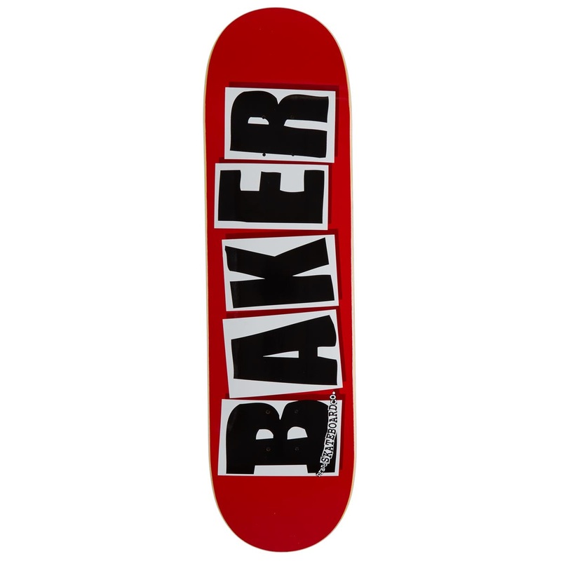 Baker Brand Logo Skateboard Deck – Black – 8.3875