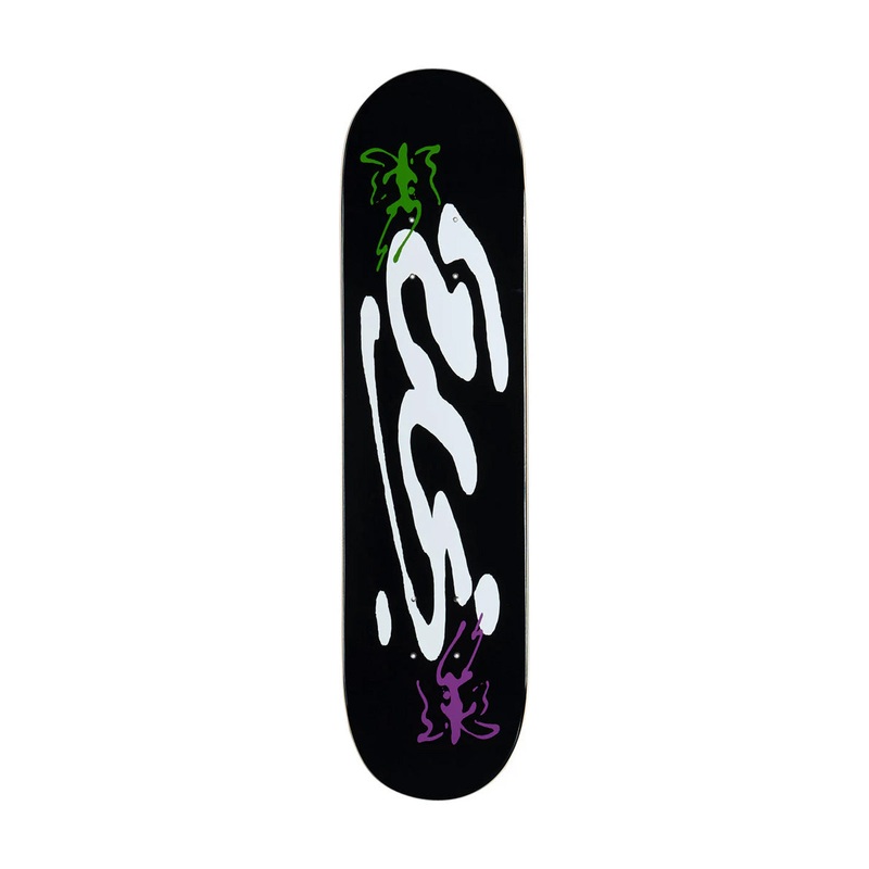 CCS Ink Blot Logo Mini Skateboard Deck – Black