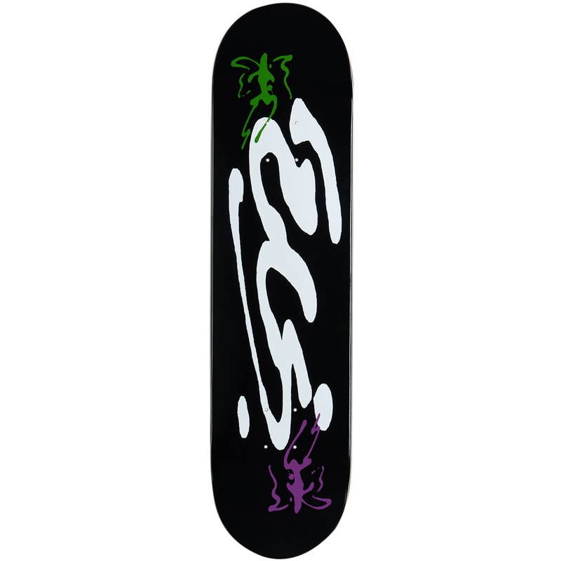 CCS Ink Blot Logo Skateboard Deck – Black