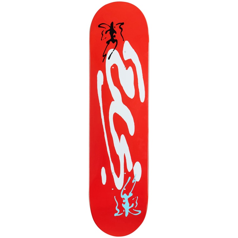 CCS Ink Blot Logo Skateboard Deck – Red