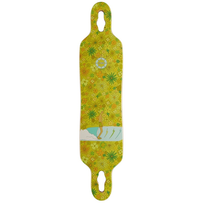 Omen Retro Surf 41 Drop Thru Longboard Deck