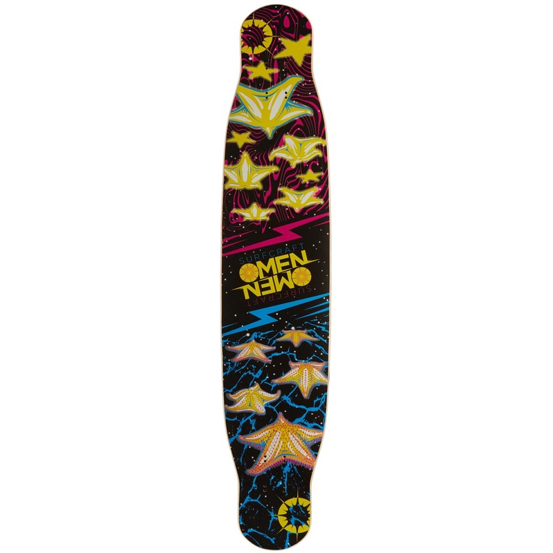 Omen Starz Dancer Longboard Deck