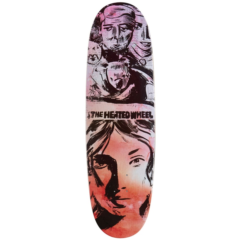 The Heated Wheel Jackland Egg  Skateboard Deck – 9.25