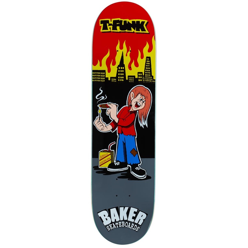 Baker T-funk Lampwick Skateboard Deck – 8.25