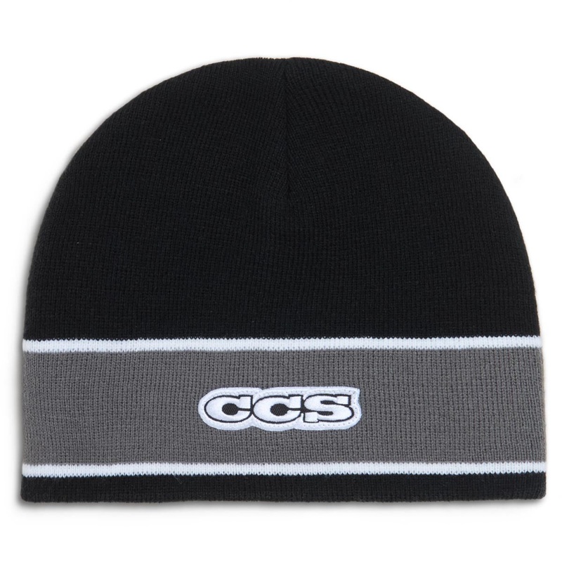 CCS Icon Skully Beanie – Black/Grey