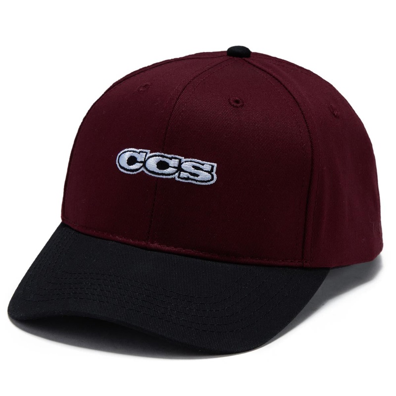 CCS Icon Snapback Hat – Maroon/Black