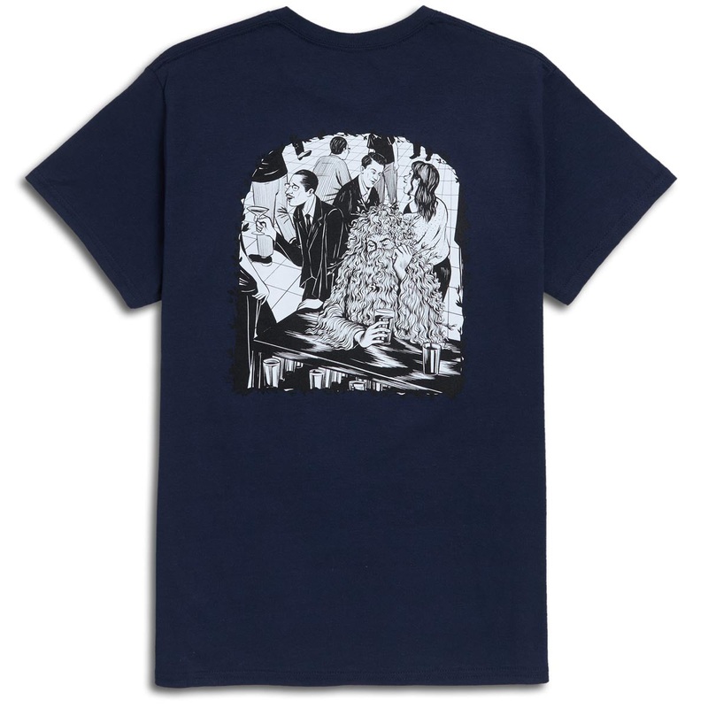 CCS Social Camouflage Bar T-Shirt – Navy