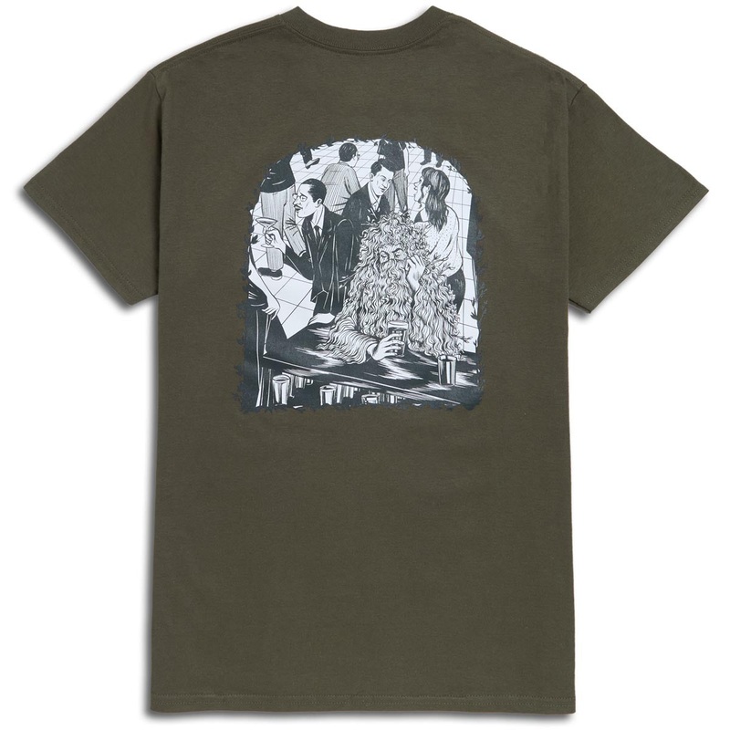 CCS Social Camouflage Bar T-Shirt – Olive