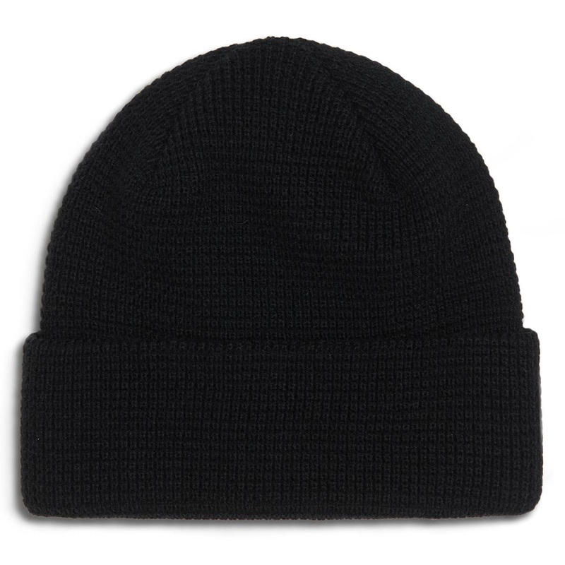 CCS Waffle Knit Beanie – Black