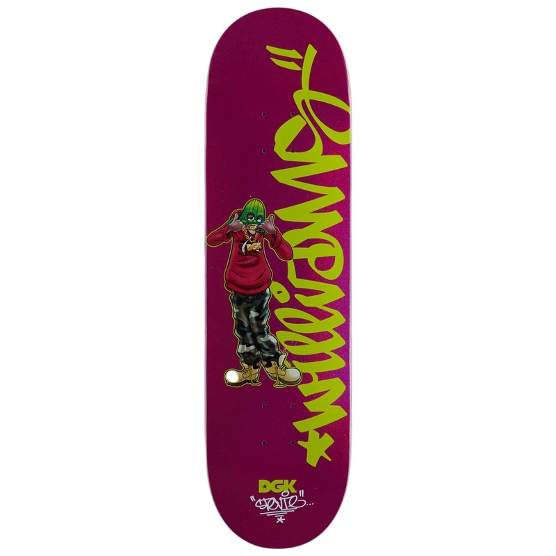 DGK Cheesin’ Stevie Skateboard Deck – 8.38