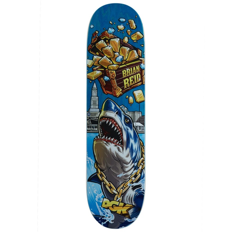DGK Treasures Reid Skateboard Deck – 8.06