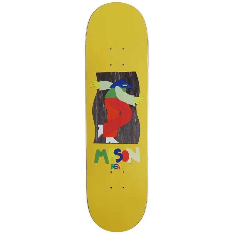Real Mason By Marbie Skateboard Deck – Yellow – 8.50