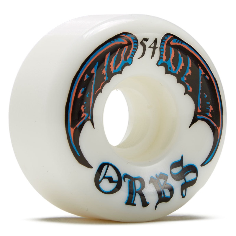 Welcome Orbs Specters Conical 99a Skateboard Wheels – White – 54mm