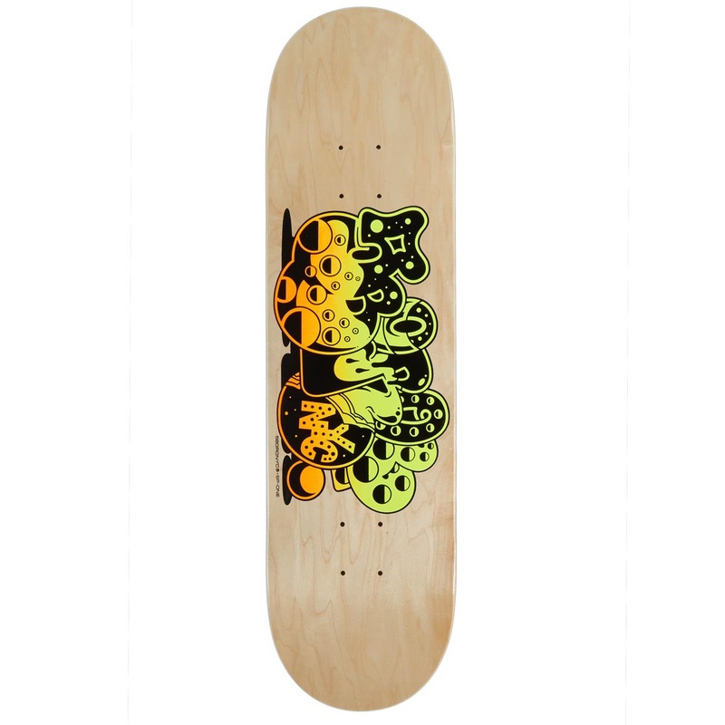 5Boro x SP-One Bubble Skateboard Deck – Natural Veneer – 8.25