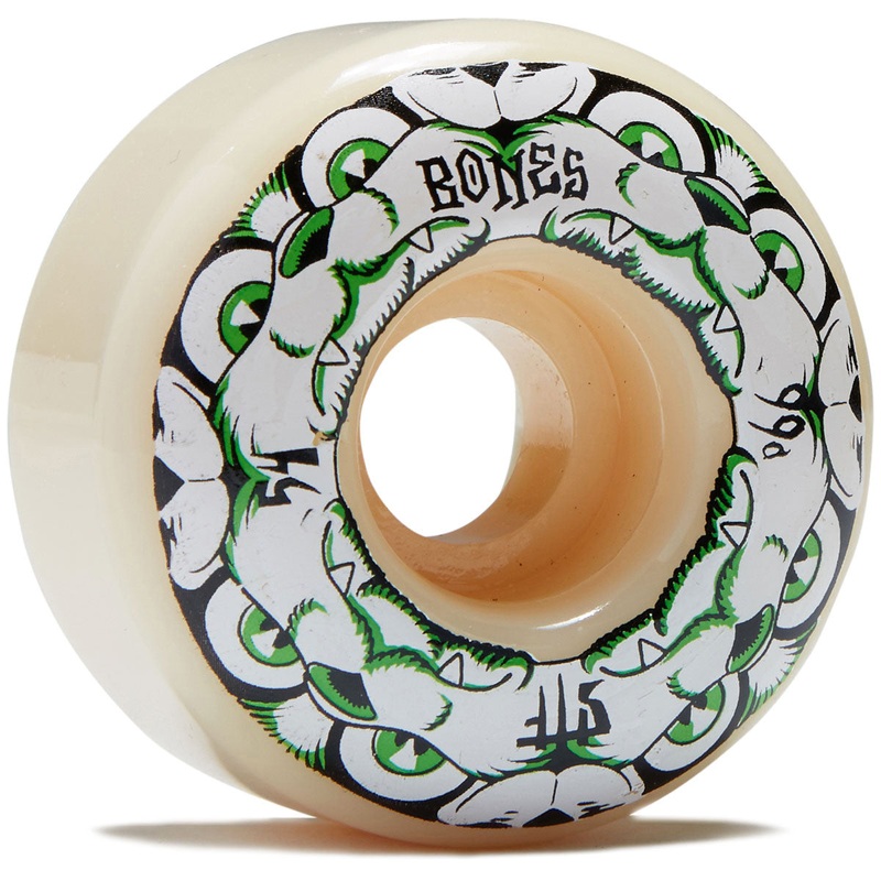 Bones 4 Dog Night 99a V4 Wide Skateboard Wheels – 54mm