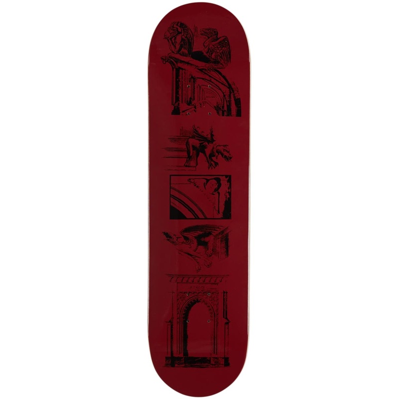 CCS Gargoyle Skateboard Deck – Red – 7.75