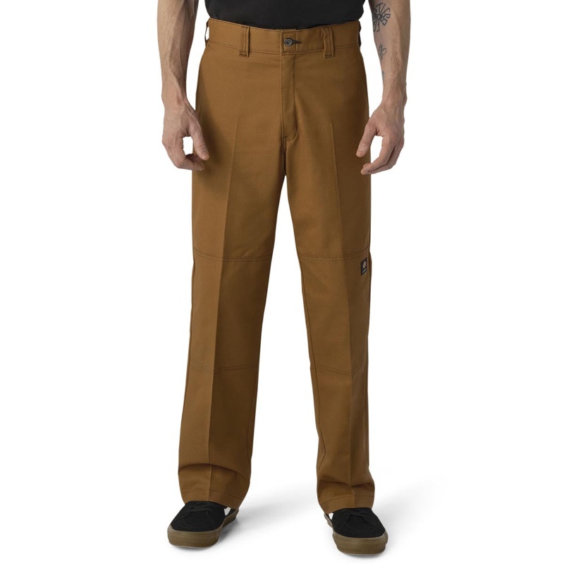 Dickies Regular Fit Double Knee Pants – Brown Duck/Chocolate Brown