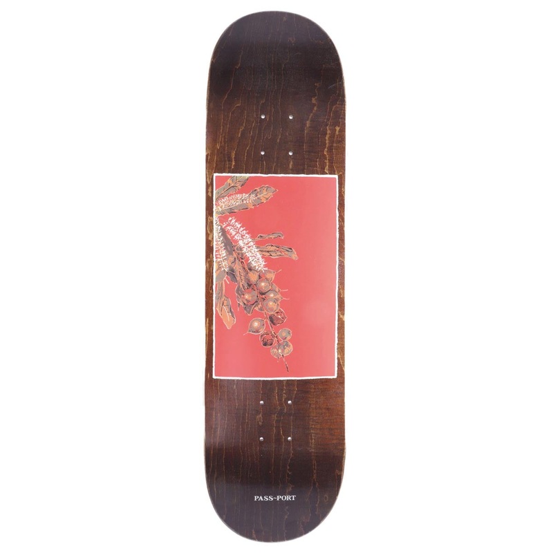 Passport Native Fruit Maca Skateboard Deck – 8.125