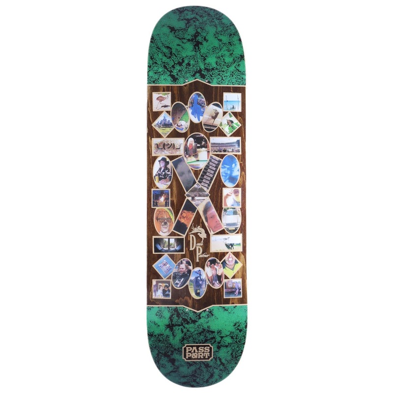 Passport Yearbook Dean Skateboard Deck – 8.25