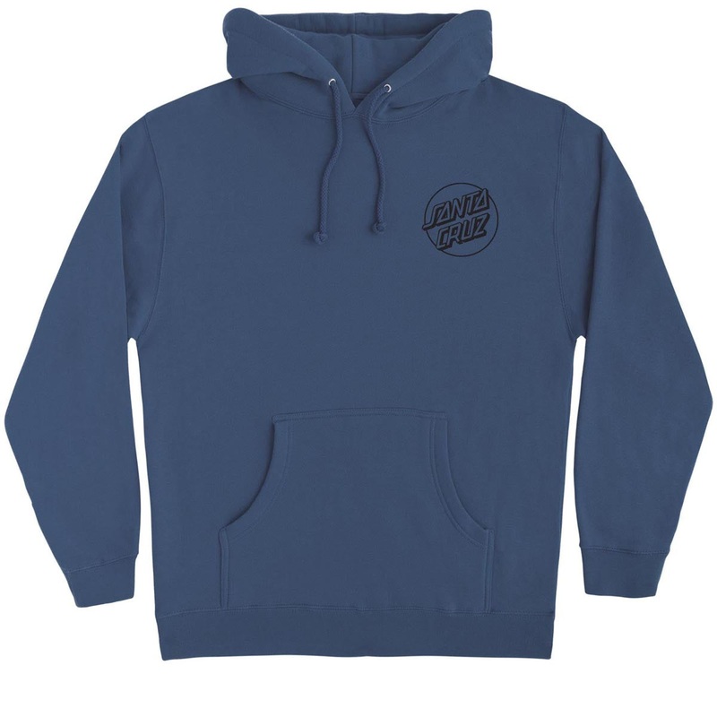 Santa Cruz Opus Dot Hoodie – Storm Blue/Black