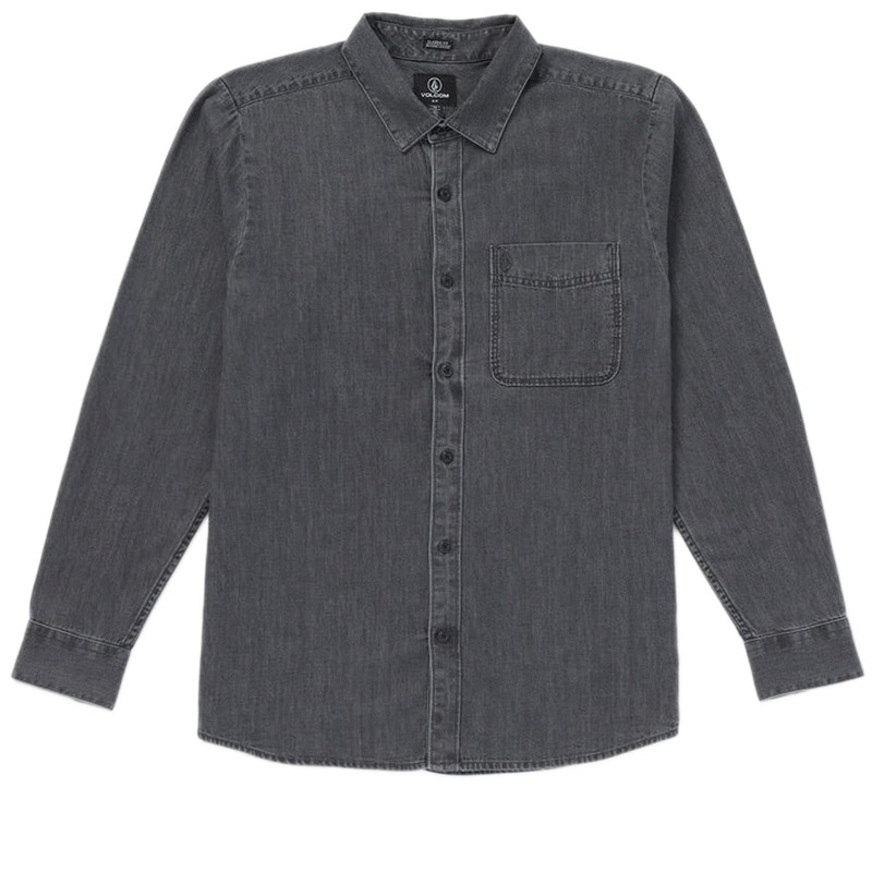 Volcom Date Knight Long Sleeve Shirt – Stealthy