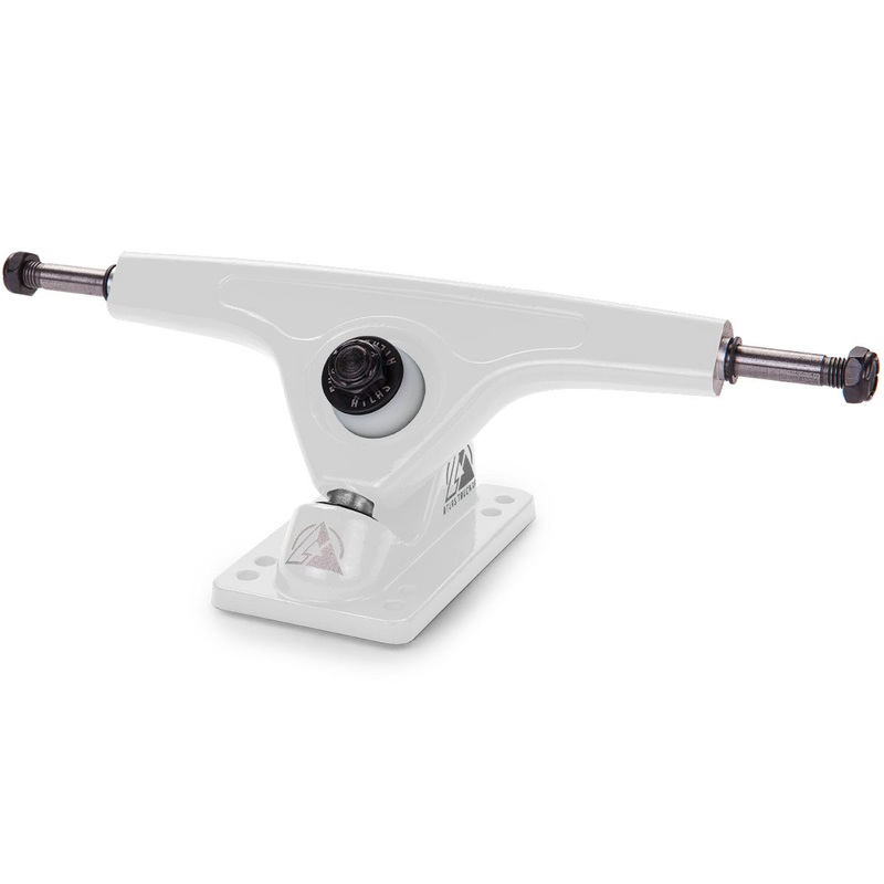 Atlas 180mm 8mm 48 Degree Ultralight Longboard Trucks – White