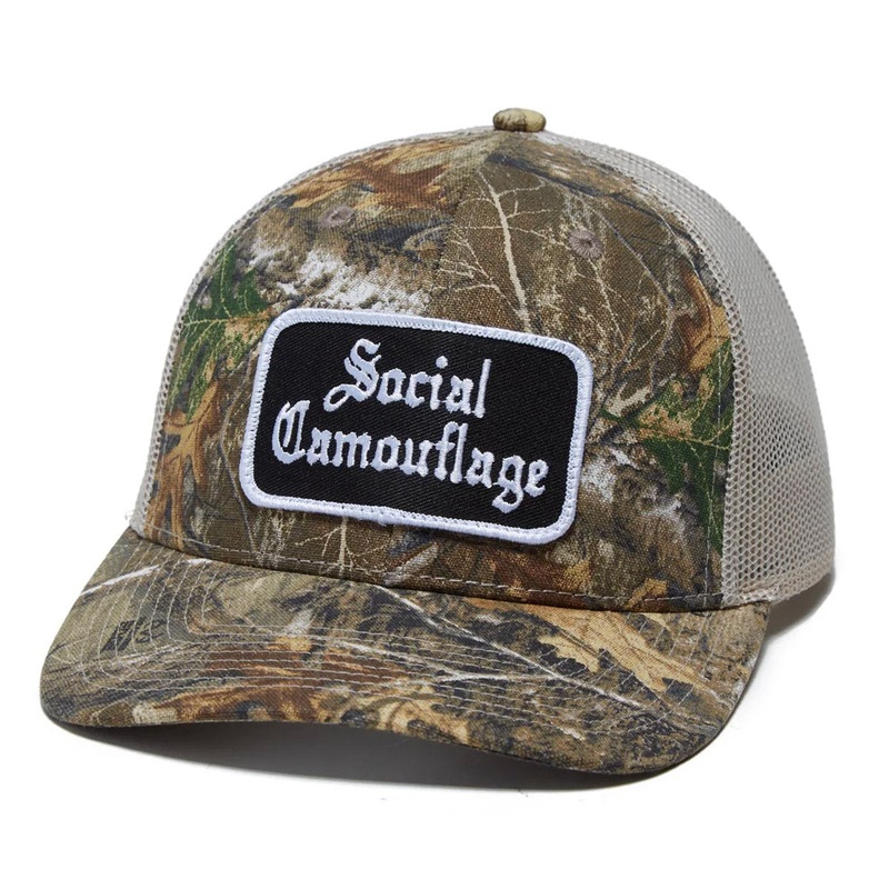 CCS Social Camouflage Patch Trucker Hat – Edge
