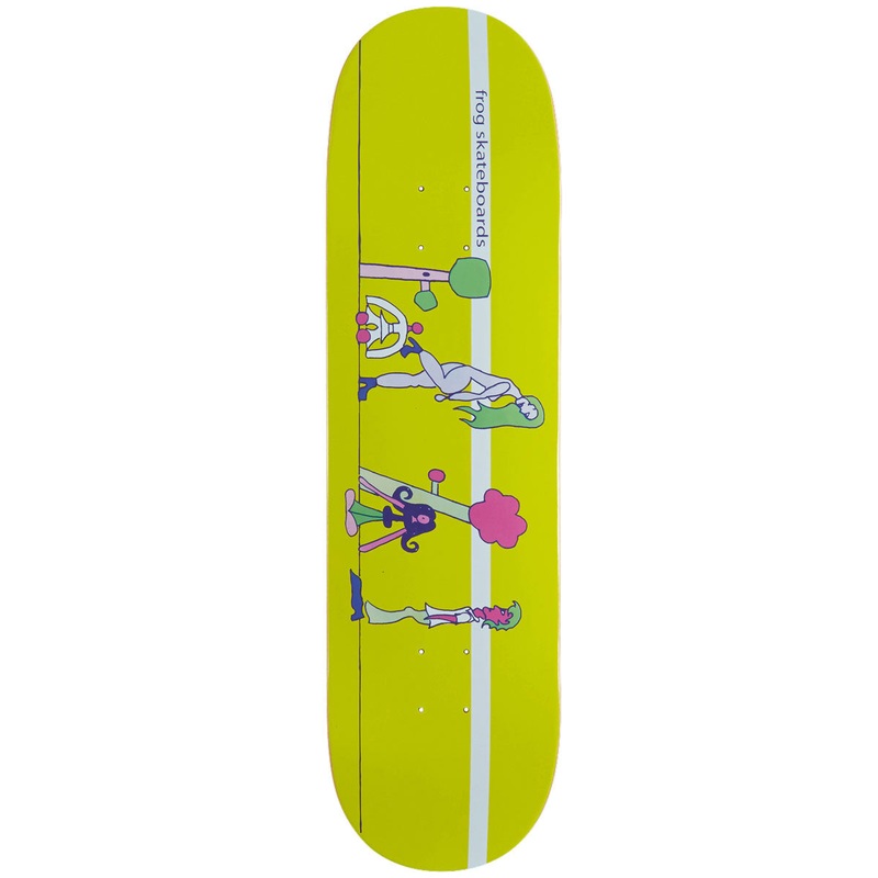 Frog Memories 1000 Skateboard Deck – Yellow – 8.50