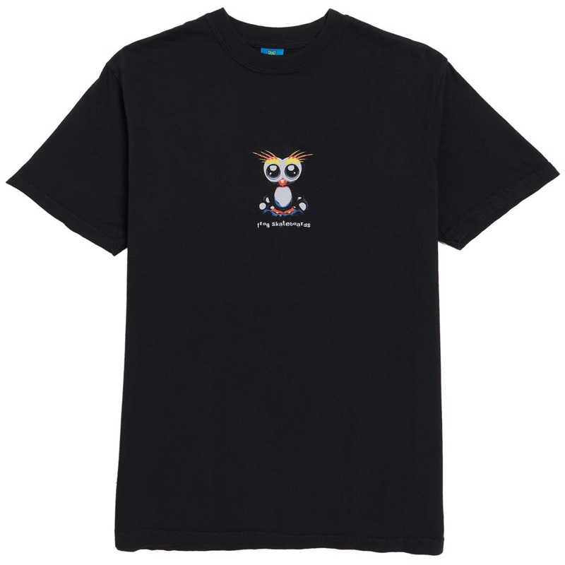 Frog Secret Penguin T-Shirt – Faded Black