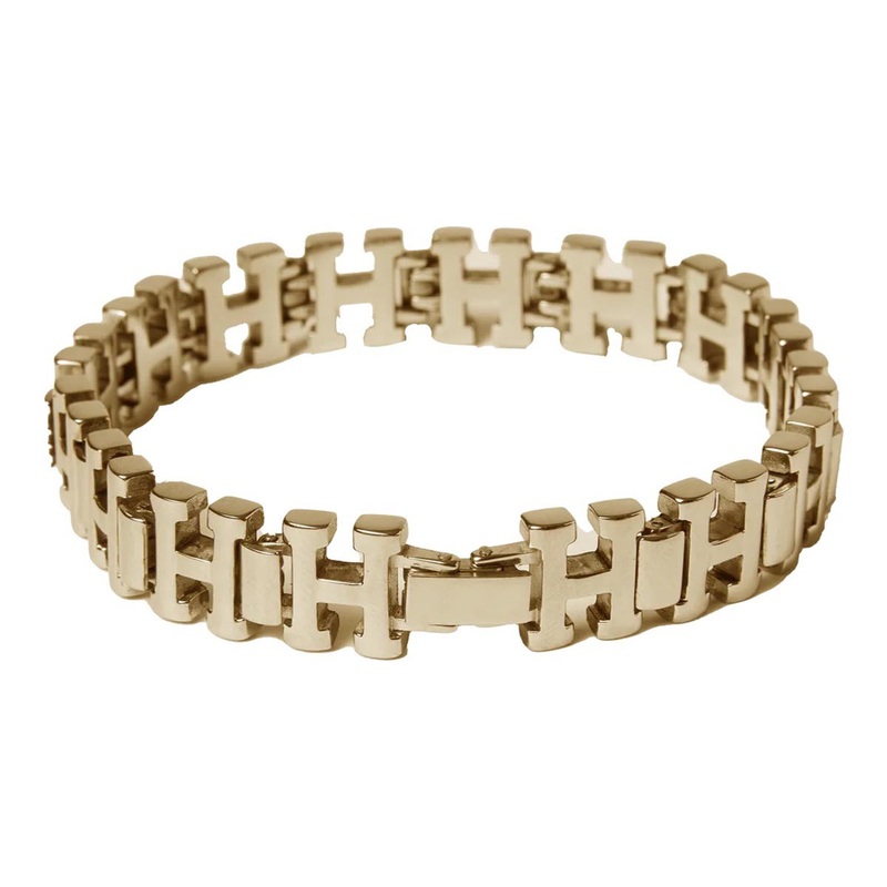 Huf H Link Bracelet – Gold